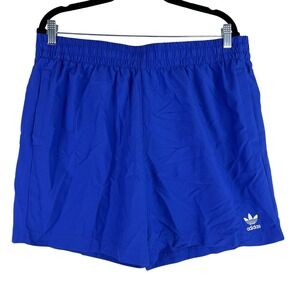 Adidas Mens Originals Trefoil Swimwear‎ Trunks Shorts XL Blue Mesh Liner NWT